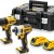 Dewalt DCK2060D2T Σετ Κρουστικό Δραπανοκατσάβιδο & Παλμικό Κατσαβίδι Brushless 18V με 2 Μπαταρίες 2Ah και Θήκη