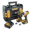 Dewalt DCK2062M2T Σετ Δραπανοκατσάβιδο & Παλμικό Κατσαβίδι 18V με 2 Μπαταρίες 4Ah και Θήκη