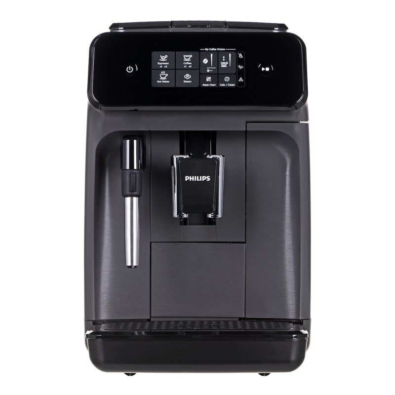 Philips Series 1200 Αυτόματη Μηχανή Espresso 1500W Πίεσης 15bar με Μύλο Άλεσης Μαύρη