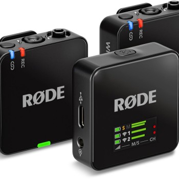 Rode Wireless GO Gen3 Ασύρματο Πυκνωτικό Μικρόφωνο Πέτου, Clip On Δημοσιογραφικό