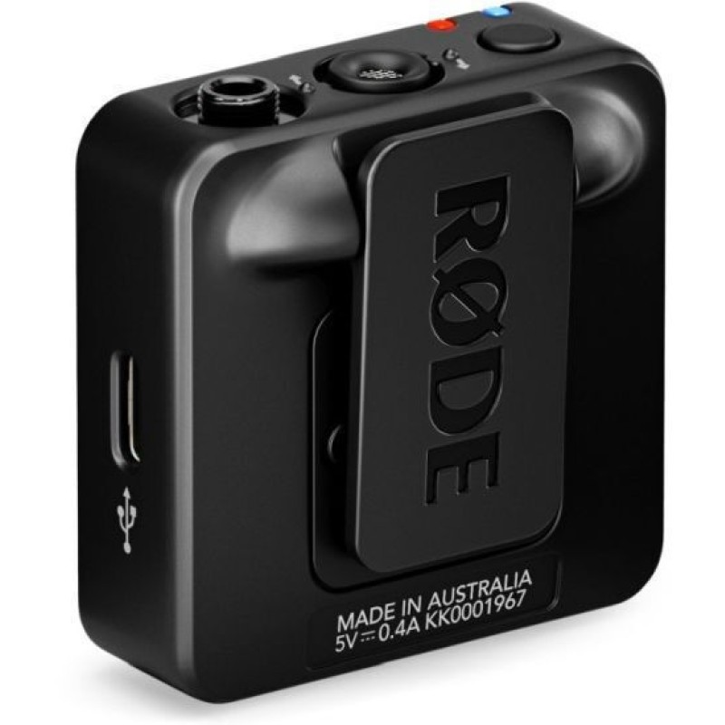 Rode Wireless GO Gen3 Ασύρματο Πυκνωτικό Μικρόφωνο Πέτου, Clip On Δημοσιογραφικό