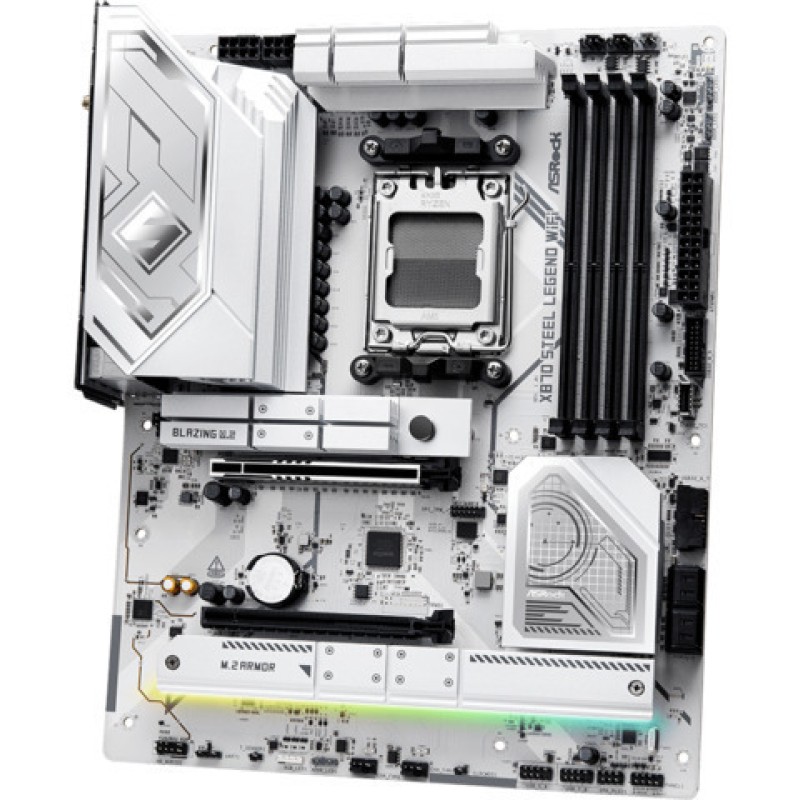 ASRock Steel Legend WiFi X870 Motherboard ATX με AMD AM5 Socket