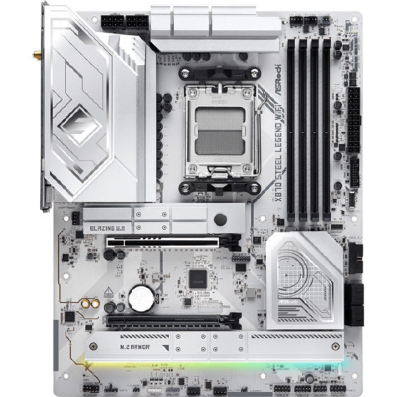 ASRock Steel Legend WiFi X870 Motherboard ATX με AMD AM5 Socket