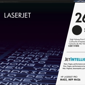 HP 26X Γνήσιο Toner Laser Εκτυπωτή Μαύρο High Yield 9000 Σελίδων (CF226X)