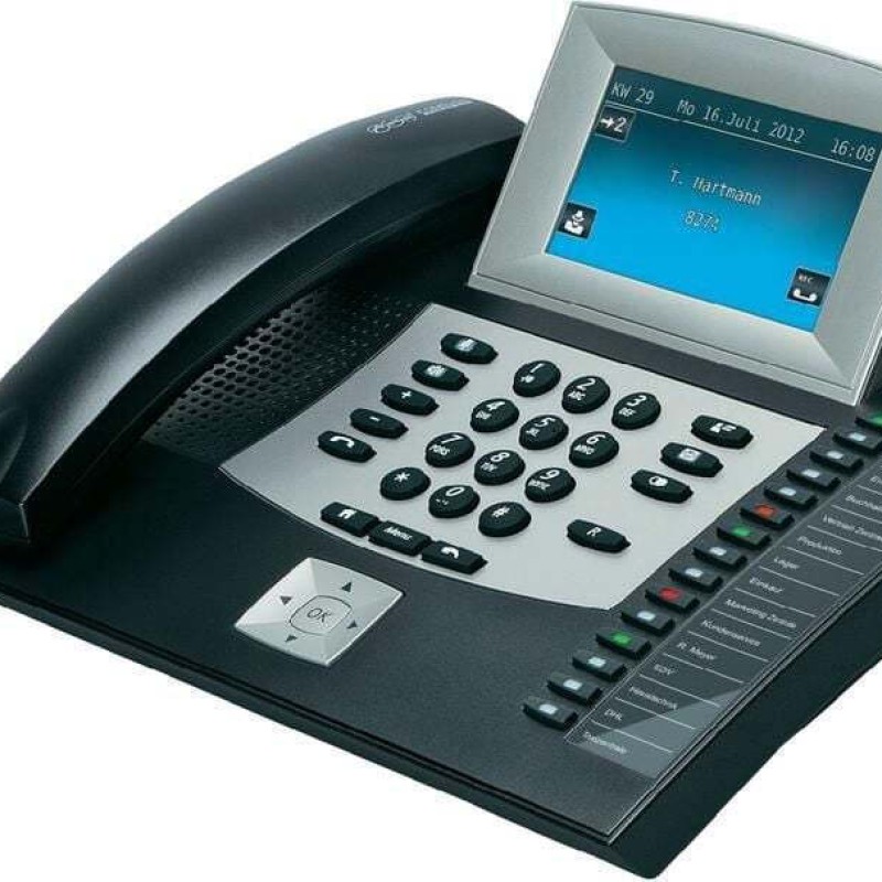 Auerswald COMfortel 2600 ISDN Ενσύρματο Τηλέφωνο IP Μαύρο