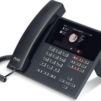 Auerswald COMfortel D-400 Ενσύρματο Τηλέφωνο IP 6 γραμμών Μαύρο