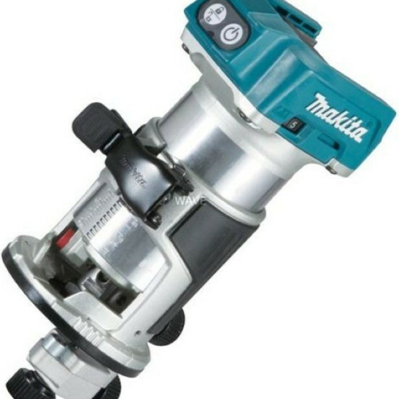 Makita DRT50ZJX2 Κάθετη Φρέζα 18V Solo με Ρύθμιση Ταχύτητας και με Σύστημα Αναρρόφησης