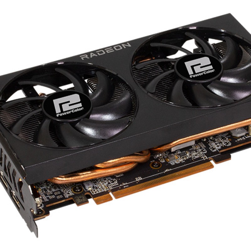 PowerColor Radeon RX 7600 8GB GDDR6 Fighter Κάρτα Γραφικών RX 7600 8G-F