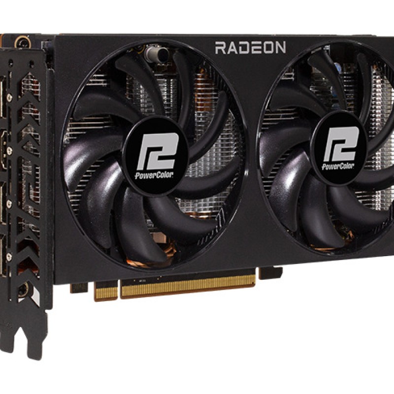 PowerColor Radeon RX 7600 8GB GDDR6 Fighter Κάρτα Γραφικών RX 7600 8G-F