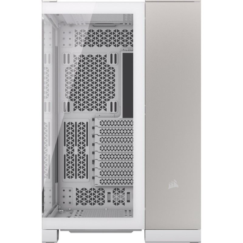 Corsair 6500X Gaming Midi Tower Κουτί Υπολογιστή με Πλαϊνό Παράθυρο Λευκό/Γκρι Σατινέ