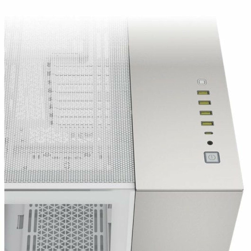 Corsair 6500X Gaming Midi Tower Κουτί Υπολογιστή με Πλαϊνό Παράθυρο Λευκό/Γκρι Σατινέ