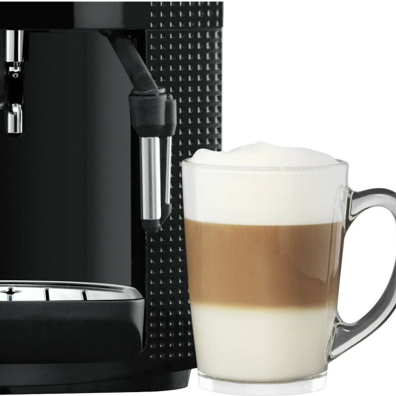Krups Αυτόματη Μηχανή Espresso 1450W Πίεσης 15bar με Μύλο Άλεσης Μαύρη EA8108