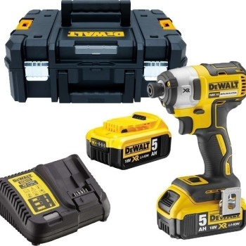 Dewalt DCF887P2 Παλμικό Κατσαβίδι Μπαταρίας Brushless 18V 2x5Ah DCF887P2