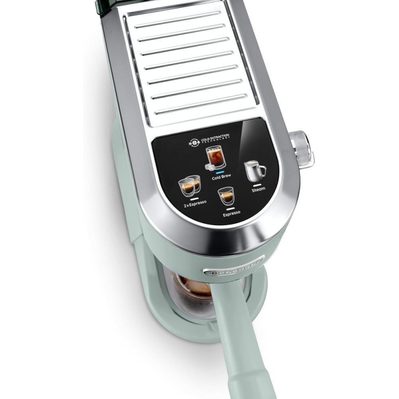 De'Longhi Dedica Duo Μηχανή Espresso 1450W Πίεσης 15bar Silver