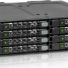 Icy Dock ToughArmor Rugged Full Metal 8-Bay 2.5 Inch SATA HDD/SSD (7mm) Backplane Cage for External 5.25 Inch Bay Μαύρο (MB998SP-B)