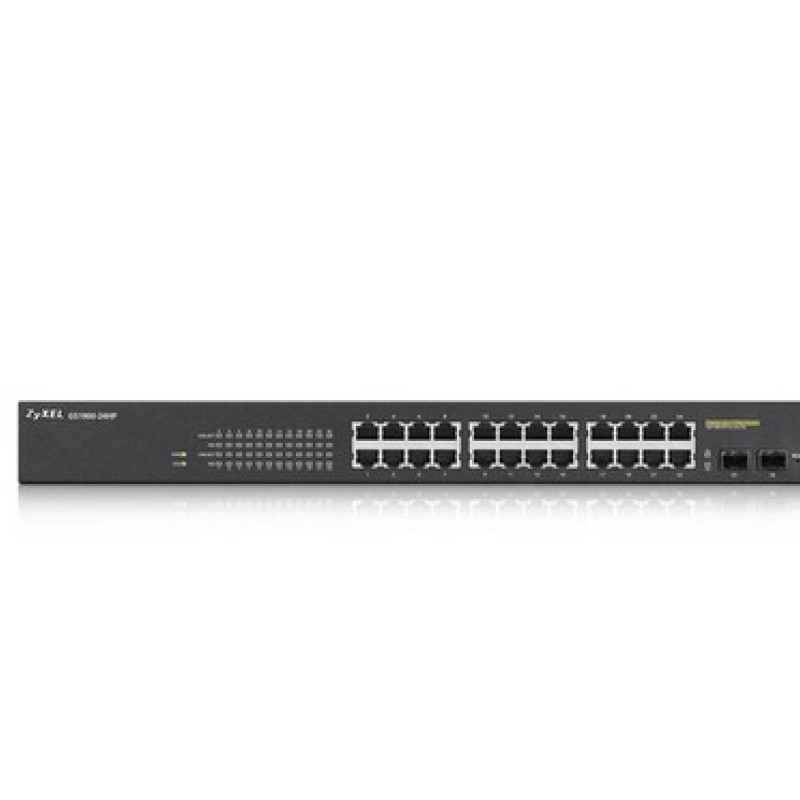 Zyxel GS1900-24HPv2 Managed L2 PoE+ Switch με 24 Θύρες Gigabit (1Gbps) Ethernet και 2 SFP Θύρες