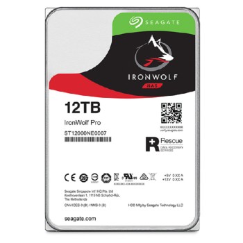 Seagate IronWolf Pro 12TB HDD Σκληρός Δίσκος 3.5