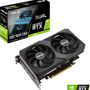 Asus GeForce RTX 3060 12GB GDDR6 Dual V2 OC Κάρτα Γραφικών 90YV0GB2-M0NA10