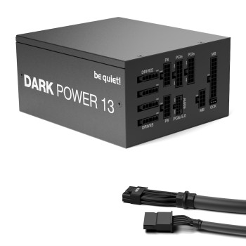 Be Quiet Dark Power 13 1000W Μαύρο Τροφοδοτικό Υπολογιστή Full Modular 80 Plus Titanium