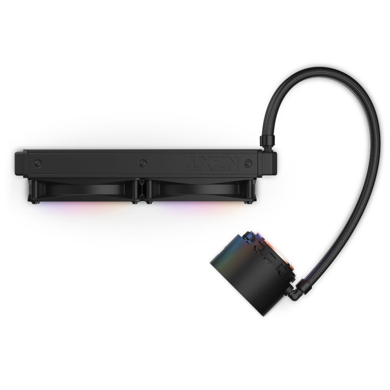 NZXT Kraken 240 Elite RGB Υδρόψυξη Επεξεργαστή Διπλού Ανεμιστήρα 120mm για Socket AM4/AM5/1700/1200