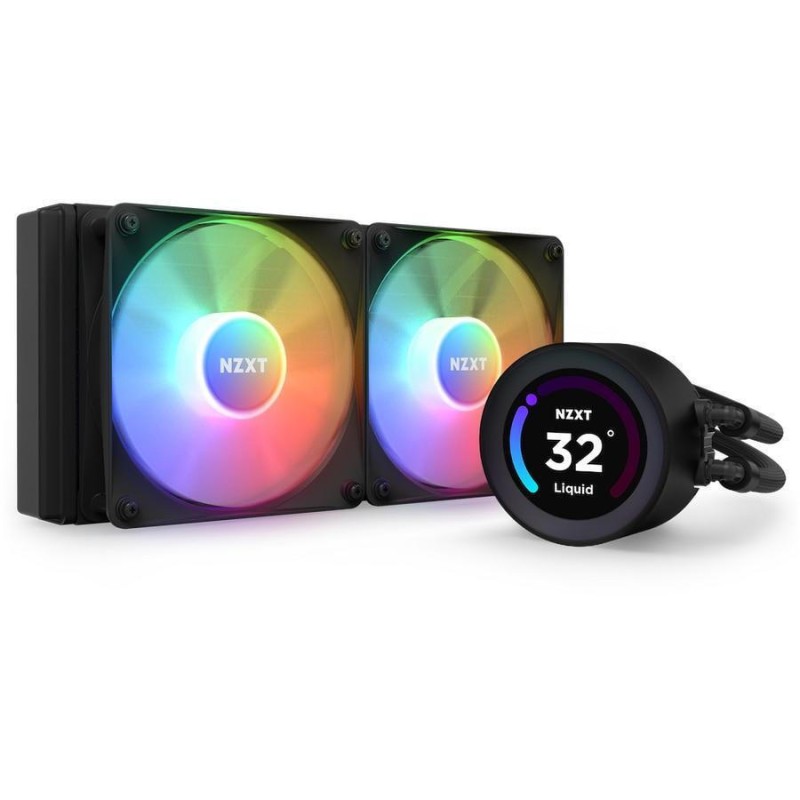 NZXT Kraken 240 Elite RGB Υδρόψυξη Επεξεργαστή Διπλού Ανεμιστήρα 120mm για Socket AM4/AM5/1700/1200