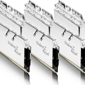 G.Skill Trident Z Royal DDR4 64GB RAM με 4x16GB Modules και Ταχύτητα 3600 για Desktop F4-3600C16Q-64GTRSC