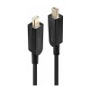 Lindy Cable mini DisplayPort male - mini DisplayPort male 20m Μαύρο (38481)