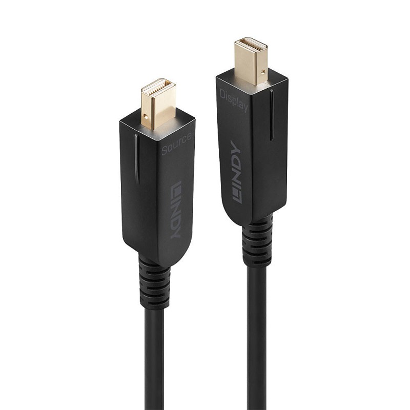 Lindy Cable DisplayPort male - DisplayPort male 10m Μαύρο (38480)