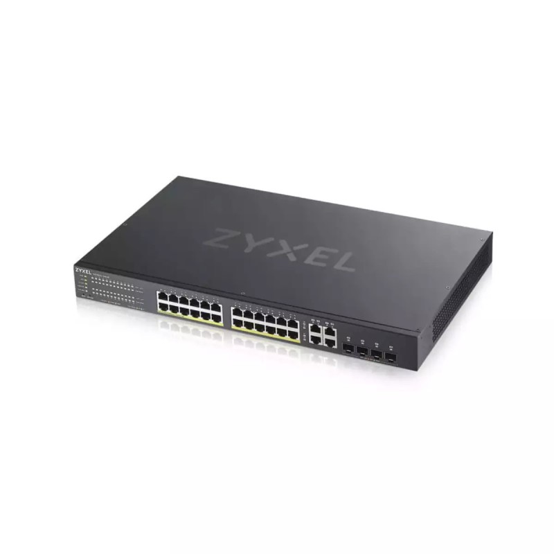 Zyxel GS192024HPV2 Managed L2 PoE Switch με 28 Θύρες Gigabit (1Gbps) Ethernet και 28 SFP Θύρες
