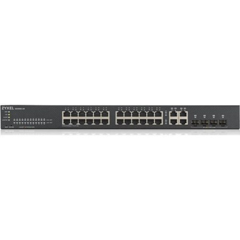 Zyxel GS192024HPV2 Managed L2 PoE Switch με 28 Θύρες Gigabit (1Gbps) Ethernet και 28 SFP Θύρες