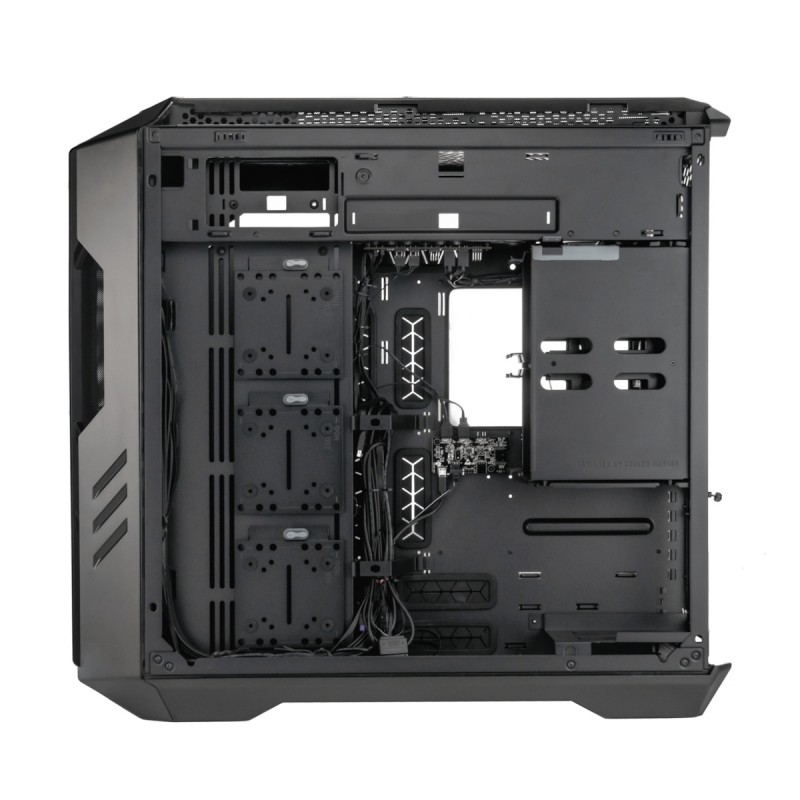 CoolerMaster HAF 700 The Berserker Gaming Full Tower Κουτί Υπολογιστή με Πλαϊνό Παράθυρο και RGB Φωτισμό Titanium Grey