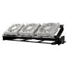 CoolerMaster HAF 700 The Berserker Gaming Full Tower Κουτί Υπολογιστή με Πλαϊνό Παράθυρο και RGB Φωτισμό Titanium Grey