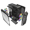 CoolerMaster HAF 700 The Berserker Gaming Full Tower Κουτί Υπολογιστή με Πλαϊνό Παράθυρο και RGB Φωτισμό Titanium Grey