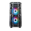 CoolerMaster HAF 700 The Berserker Gaming Full Tower Κουτί Υπολογιστή με Πλαϊνό Παράθυρο και RGB Φωτισμό Titanium Grey