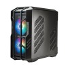 CoolerMaster HAF 700 The Berserker Gaming Full Tower Κουτί Υπολογιστή με Πλαϊνό Παράθυρο και RGB Φωτισμό Titanium Grey
