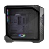 CoolerMaster HAF 700 The Berserker Gaming Full Tower Κουτί Υπολογιστή με Πλαϊνό Παράθυρο και RGB Φωτισμό Titanium Grey