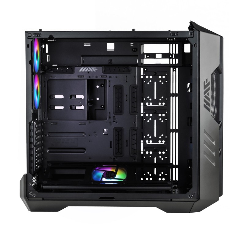 CoolerMaster HAF 700 The Berserker Gaming Full Tower Κουτί Υπολογιστή με Πλαϊνό Παράθυρο και RGB Φωτισμό Titanium Grey