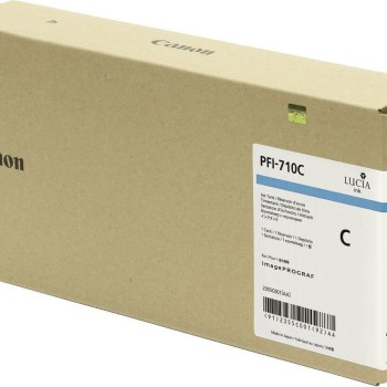 Canon PFI-710 Γνήσιο Μελάνι Εκτυπωτή InkJet Κυανό (2355C001)