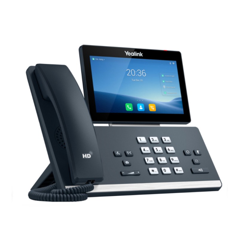 Yealink T58W Pro Ενσύρματο Τηλέφωνο IP 16 γραμμών Μαύρο