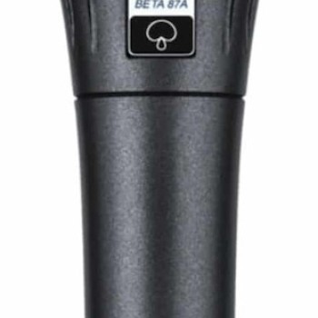 Shure Beta 87A Πυκνωτικό Μικρόφωνο XLR Χειρός για Φωνητικά σε Γκρι Χρώμα