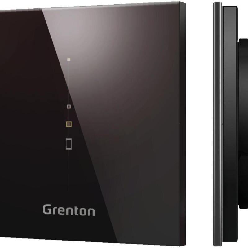 Grenton Αισθητήρας Θερμοκρασίας σε Μαύρο Χρώμα SEN-181-T-01