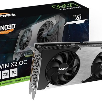 Inno 3D GeForce RTX 5060 8GB GDDR7 TWIN X2 OC Κάρτα Γραφικών N50602-08D7X-195070N
