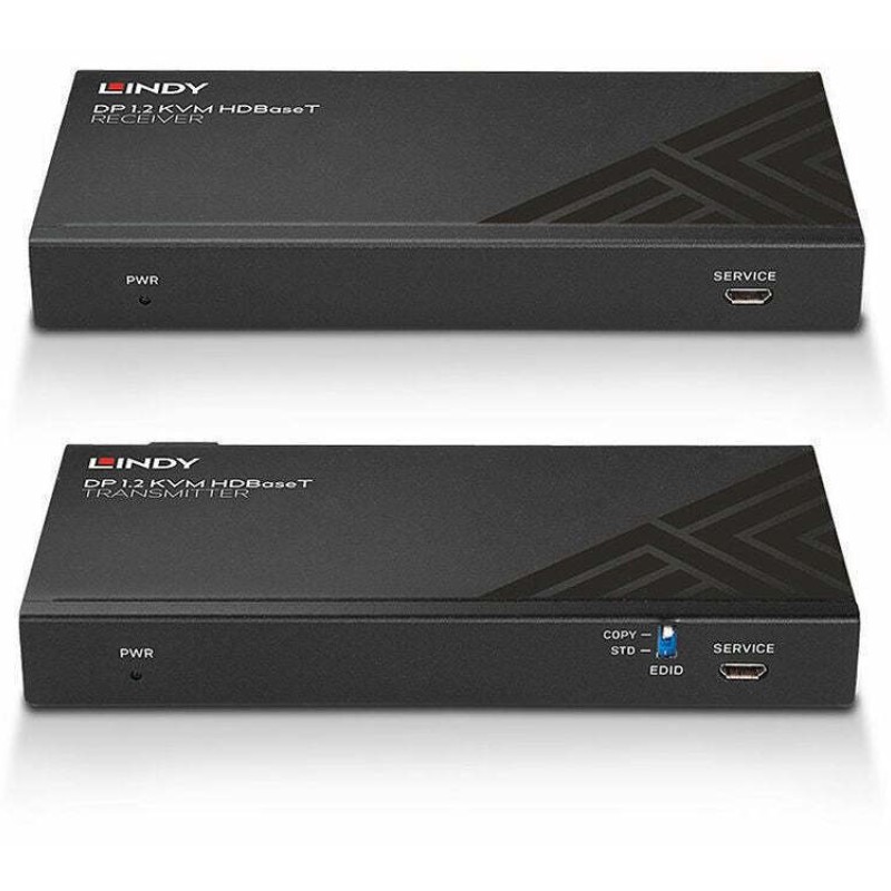 Kvm Switch Lindy 150m Cat.6 Displayport &usb Hdbaset Ext Ir/rs232