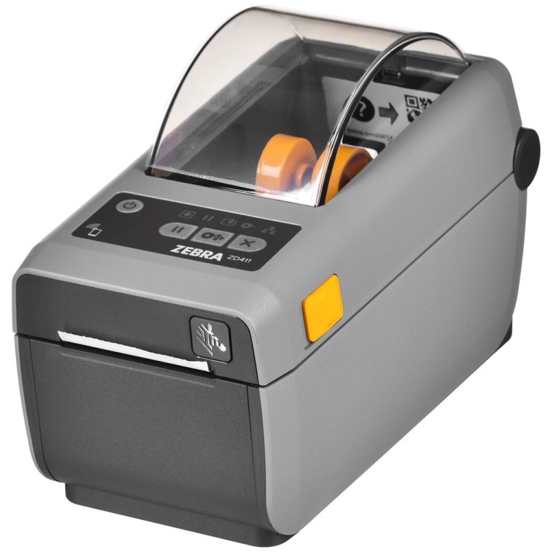 Zebra ZD411 Εκτυπωτής Ετικετών Απευθείας Μεταφοράς USB, Bluetooth 203 dpi ZD4A022-D0EM00EZ