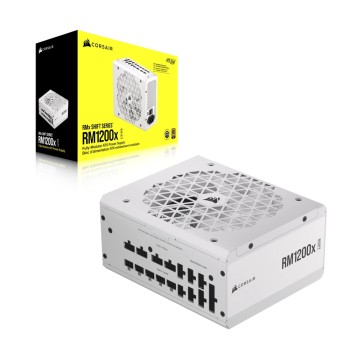 Corsair Shift Series Rm1200x Shift 1200W Λευκό Τροφοδοτικό Υπολογιστή Full Modular 80 Plus Gold