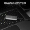 Corsair EX100U USB 3.2 / USB-C Εξωτερικός SSD 4TB 2.5