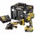 Dewalt DCK2020P2T Σετ Γωνιακός Τροχός & Δραπανοκατσάβιδο 18V με 2 Μπαταρίες 5Ah και Θήκη