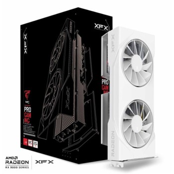 XFX Radeon RX 9060 XT 8GB GDDR6 Swift OC White Gaming Edition Κάρτα Γραφικών RX-96TSW8GWQ