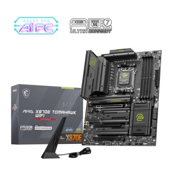 MSI MAG X870E Tomahawk WIFI Motherboard ATX με AMD AM5 Socket