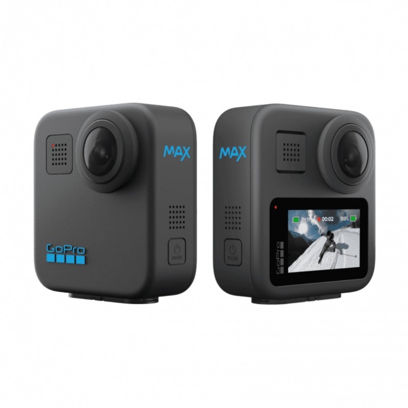 GoPro Max 360 Action Camera 5K Λήψης 360° Υποβρύχια και Wi-Fi Μαύρη